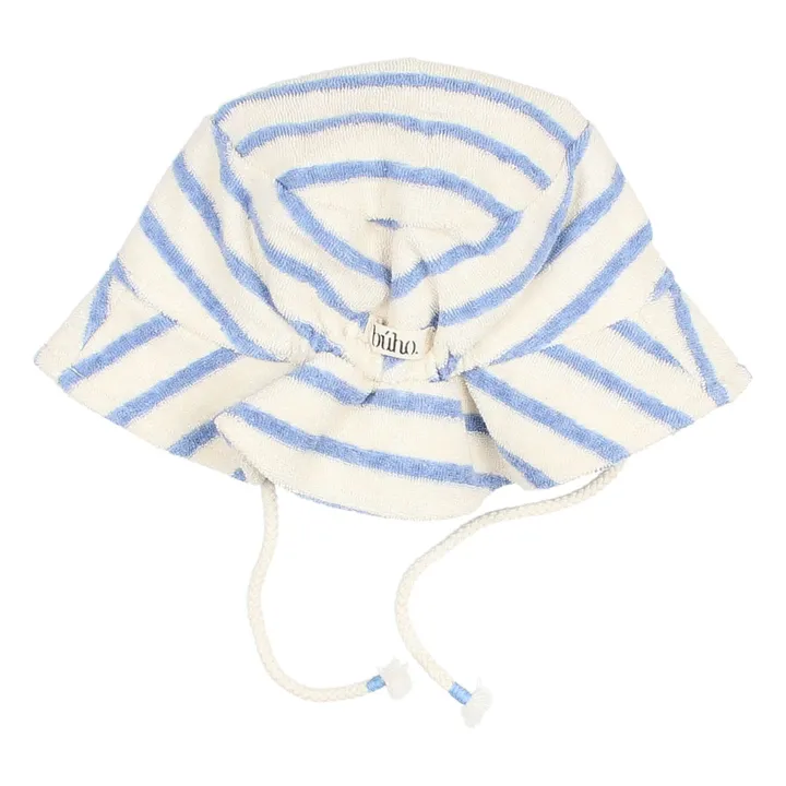 Búho Bob Rayé Eponge Bébé | Bleu ciel