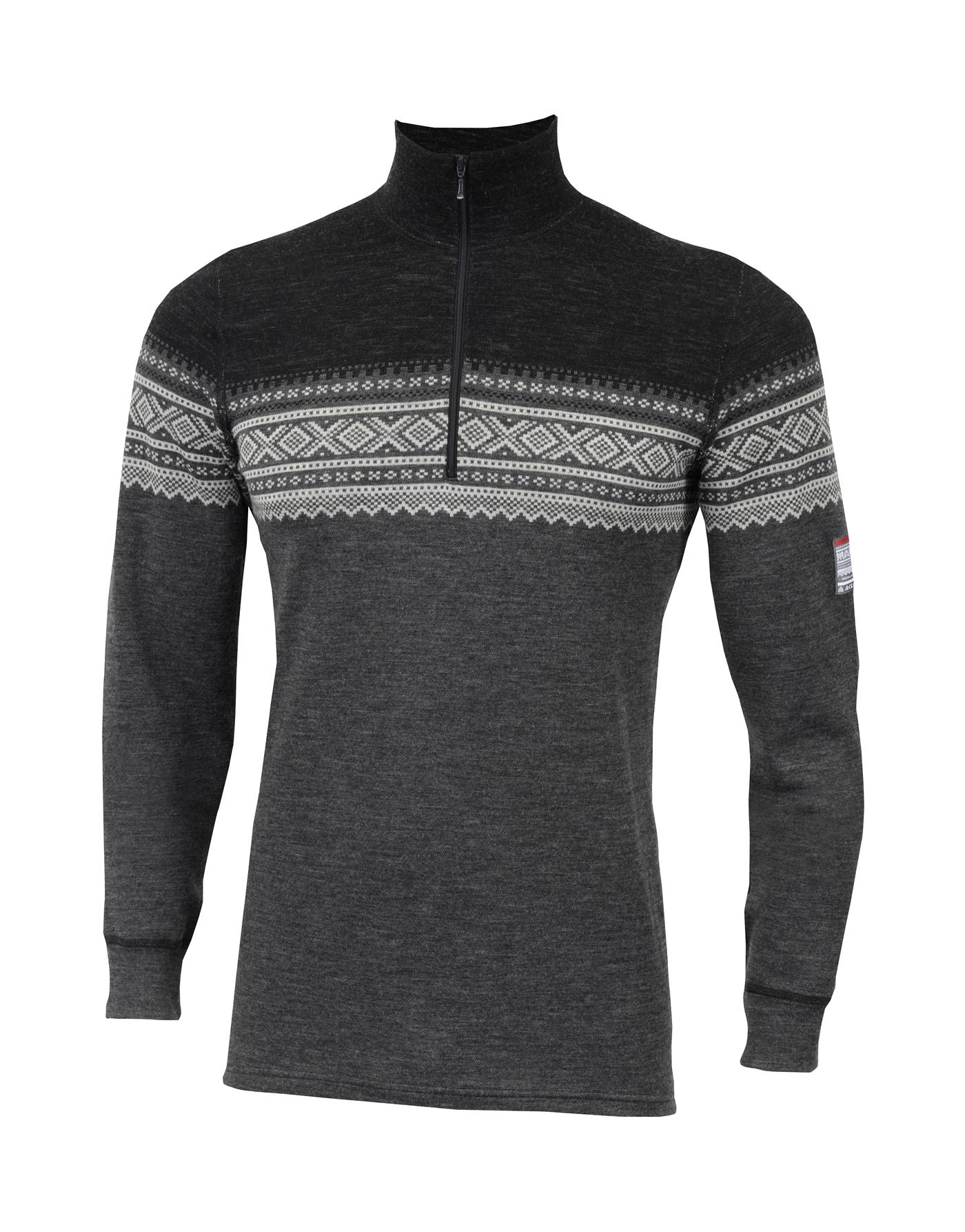 Aclima DE Marius Mockneck M's<br>Mykt og behagelig ulltrøye i 100% Merinoull!
