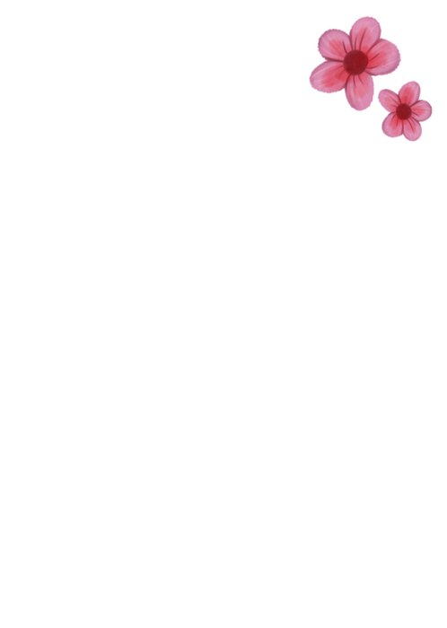 Greetz | Moederdagkaart | Roze bloemen