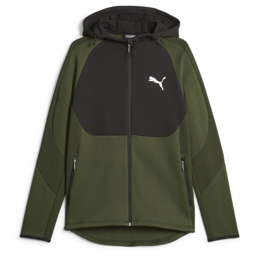PUMA Sweat à Capuche Evostripe Full Zip - Vert