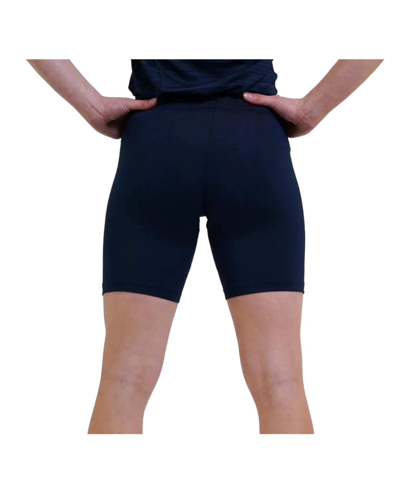 Nike Stock Tight Short Damen Blau F451