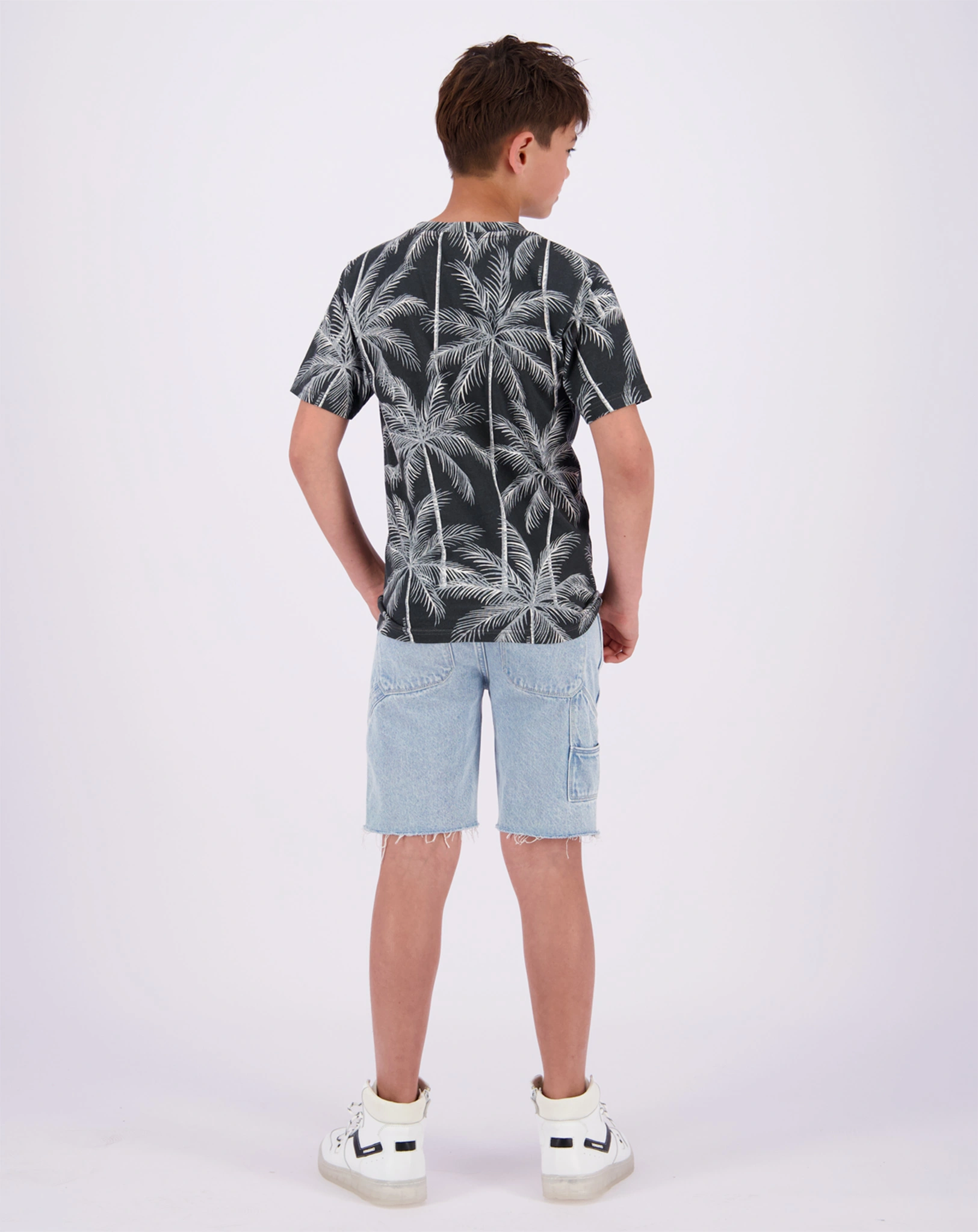 T-Shirt JESTO in greyish blue