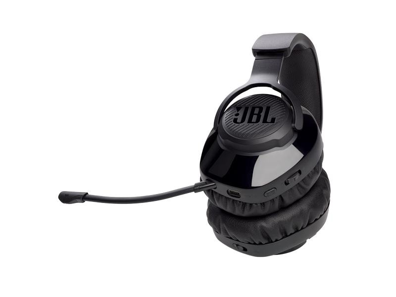 JBL Headset Quantum 350 Schwarz Kabelloses PC-Gaming-Headset mit abnehmbarem Boom-Mikrofon