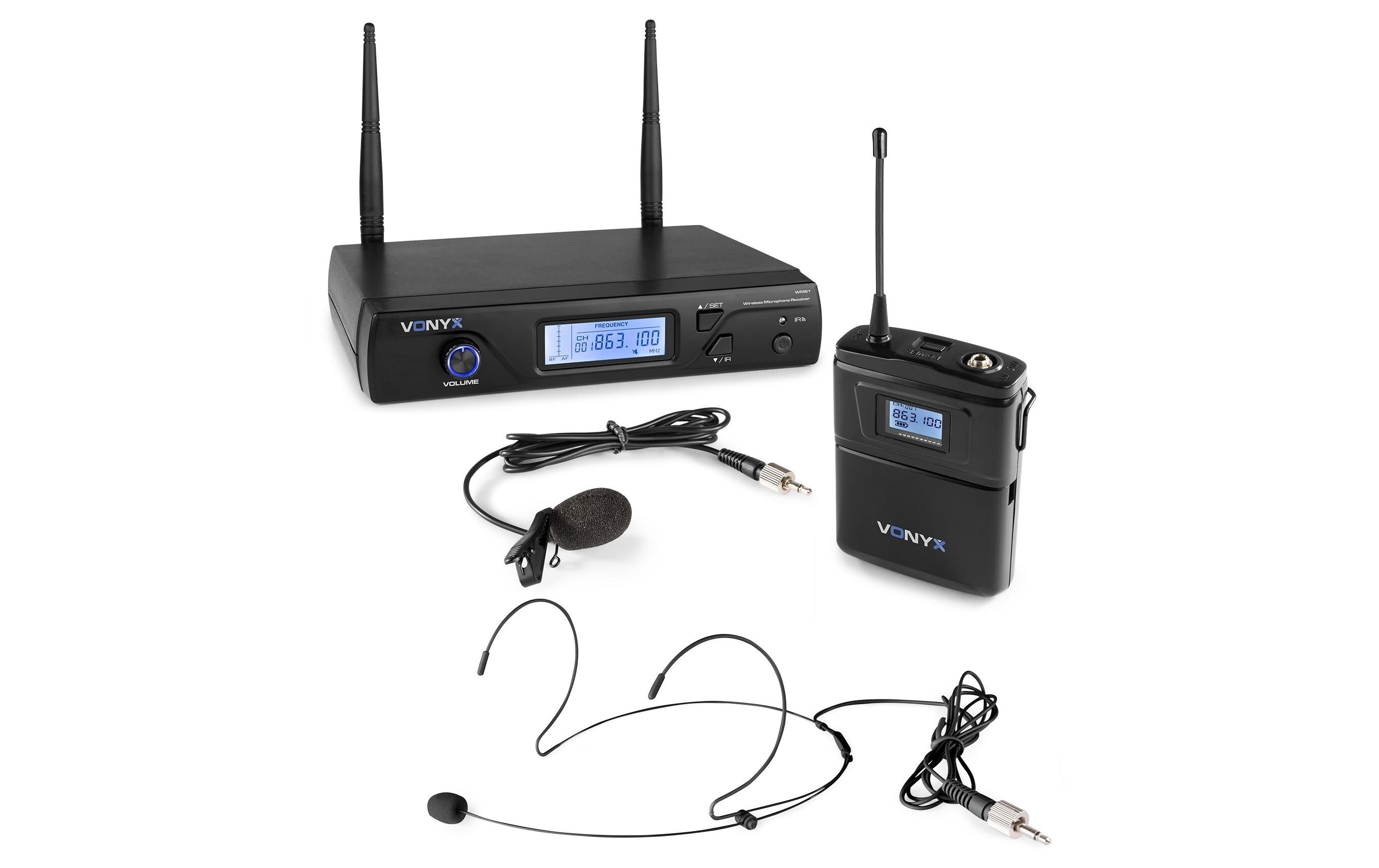WM61B Set<br>Digitales UHF Funkmikrofon System mit 16 Frequenzen