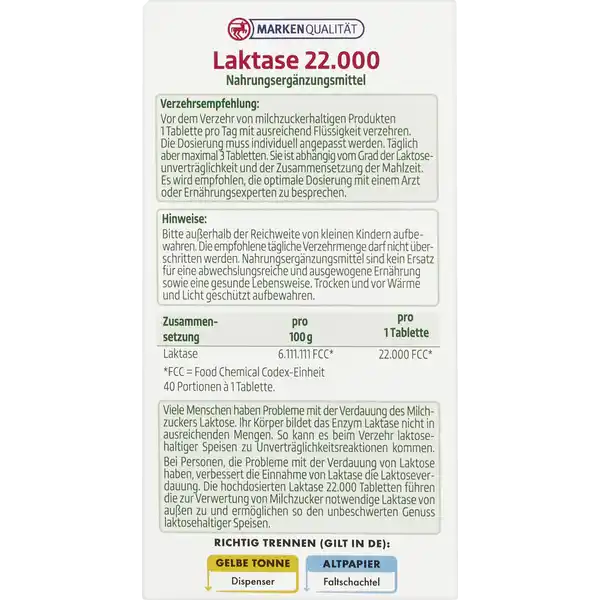 Laktase 22.000