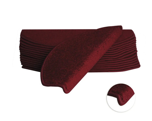 Traptredeset Ult Twist rood 28x65 cm 15-delig