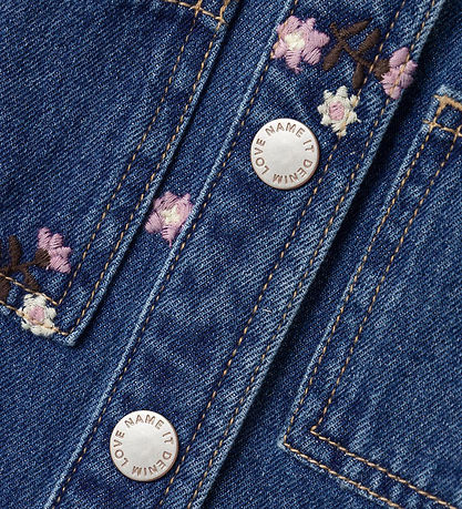 Name It Denimjakke - NmfKat - Dark Blue Denim