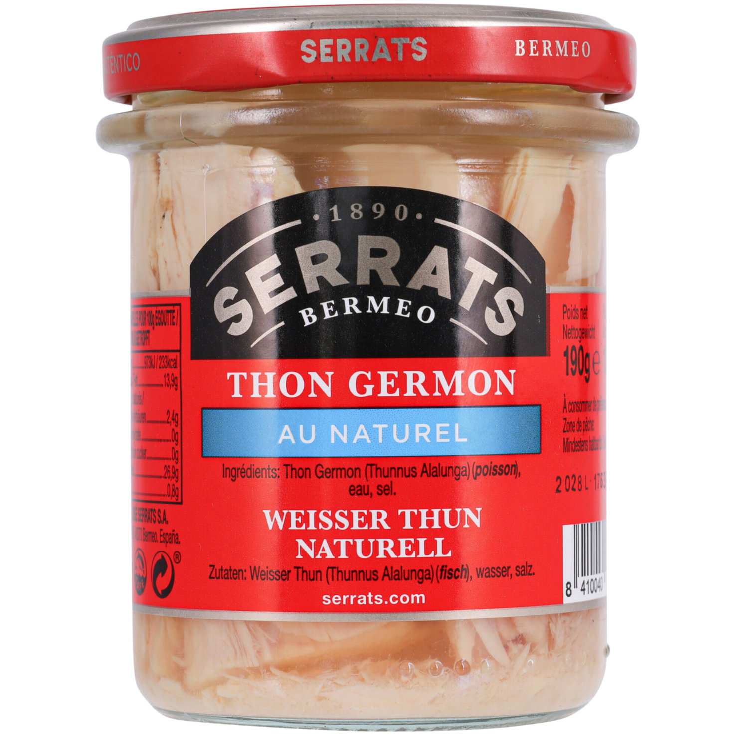 Serrats Thon weiss MSC