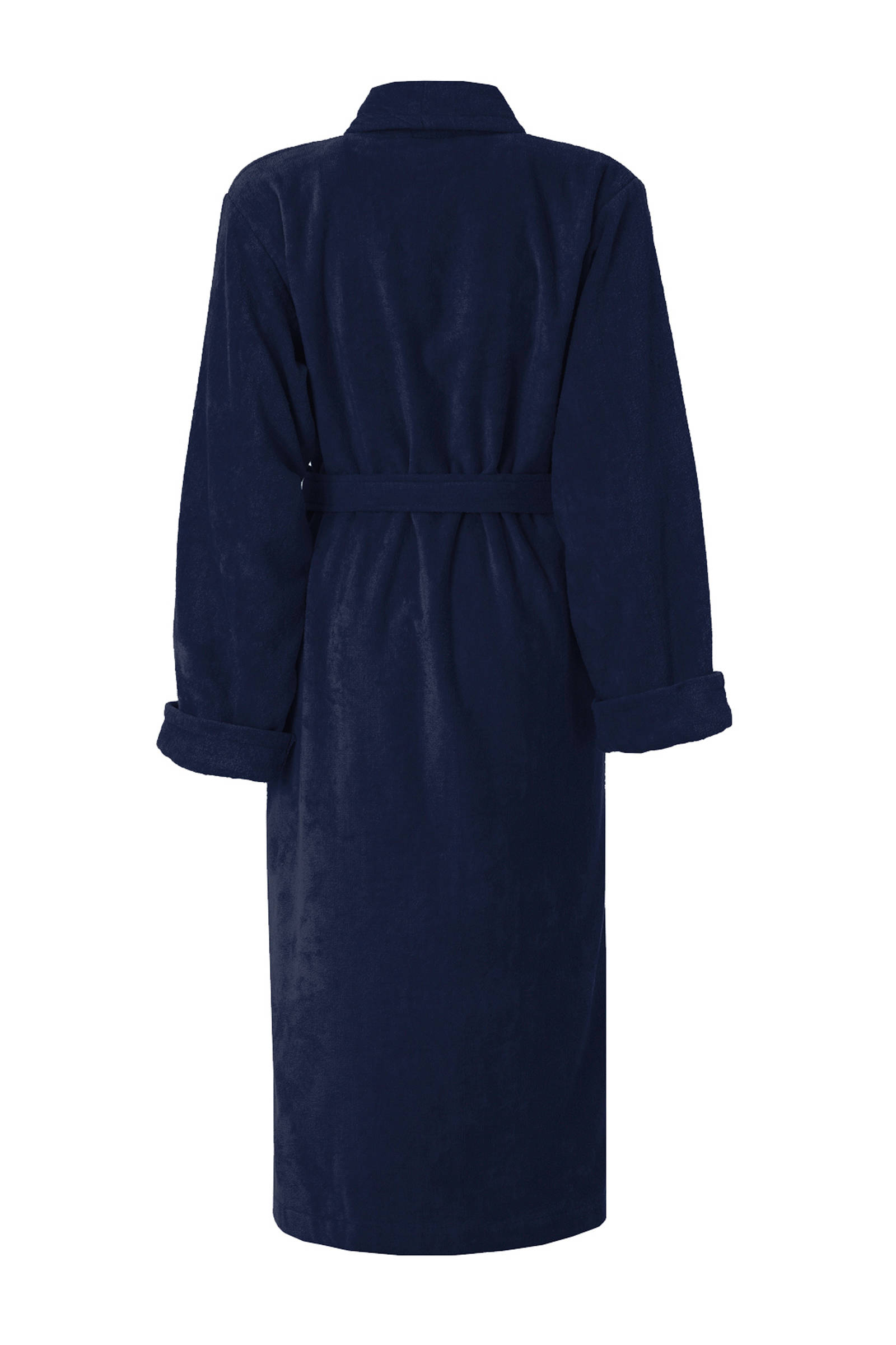 Seahorse badstof badjas Pure donkerblauw