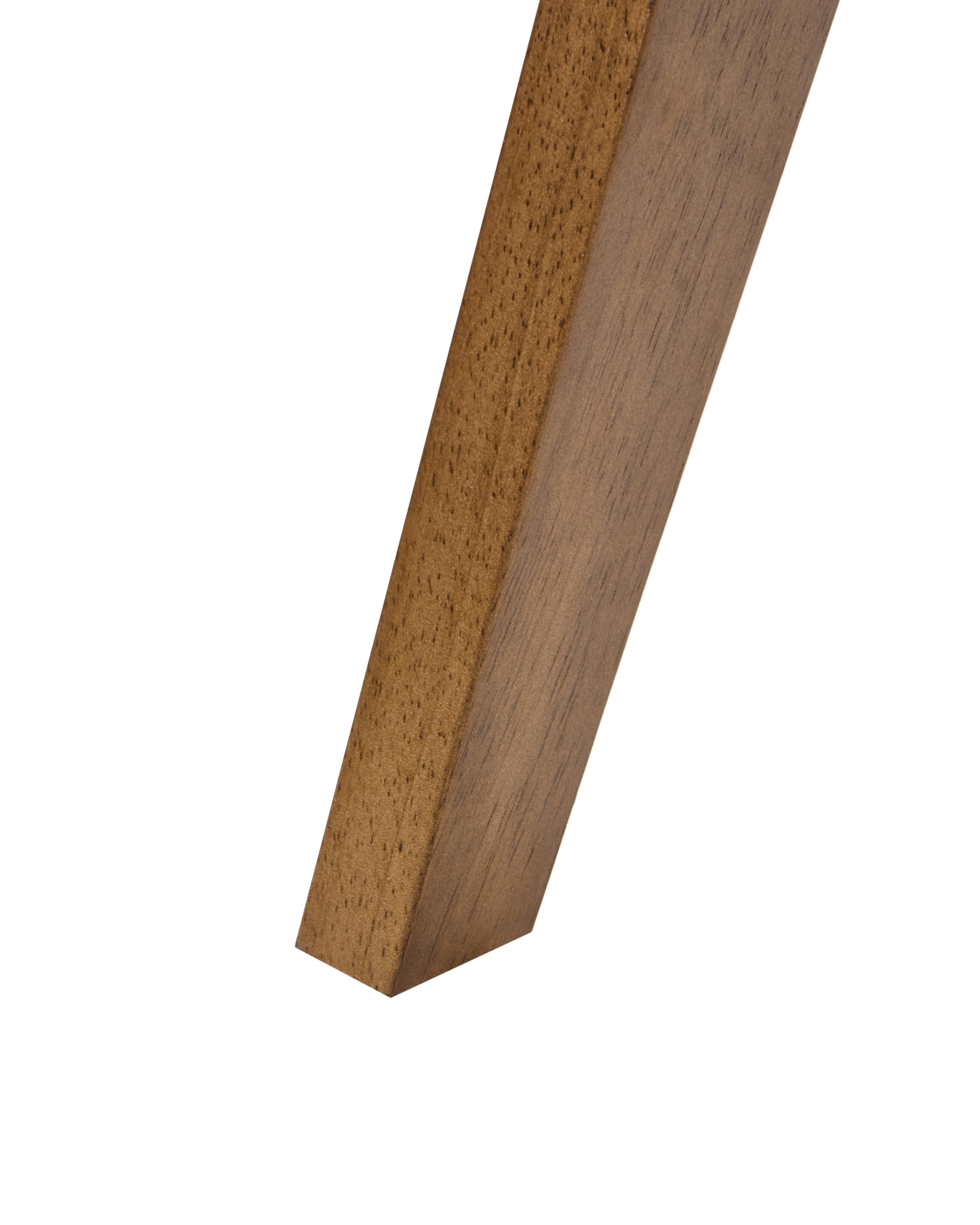 Set van 2 eetkamerstoelen AVA Hout Donkerbruin/groen