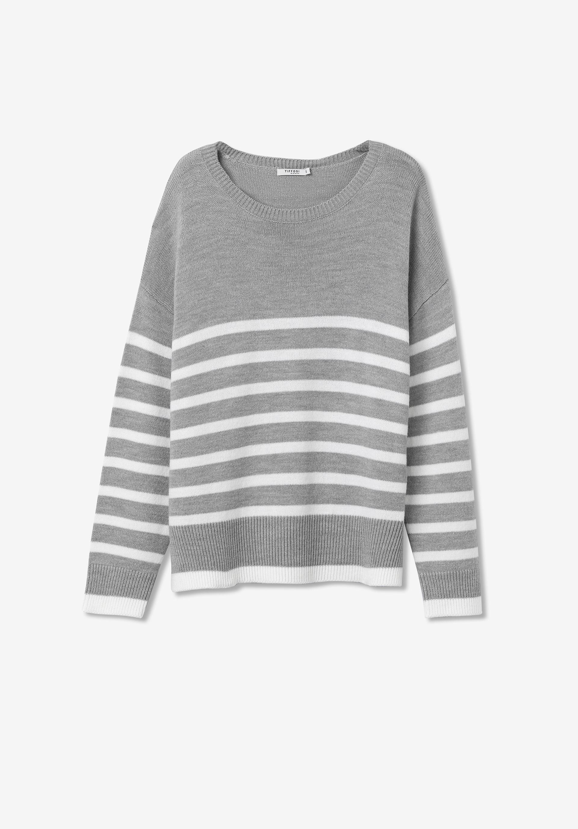 Camisola de Malha às Riscas