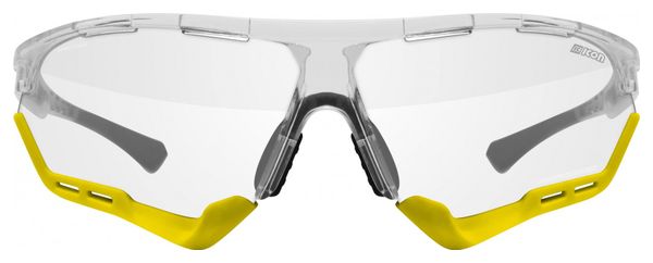 Scicon Sports Aerocomfort SCN XT XL Lunettes De Soleil De Performance Sportive (Miroir Argenté Scnxt Photocromique/Briller)