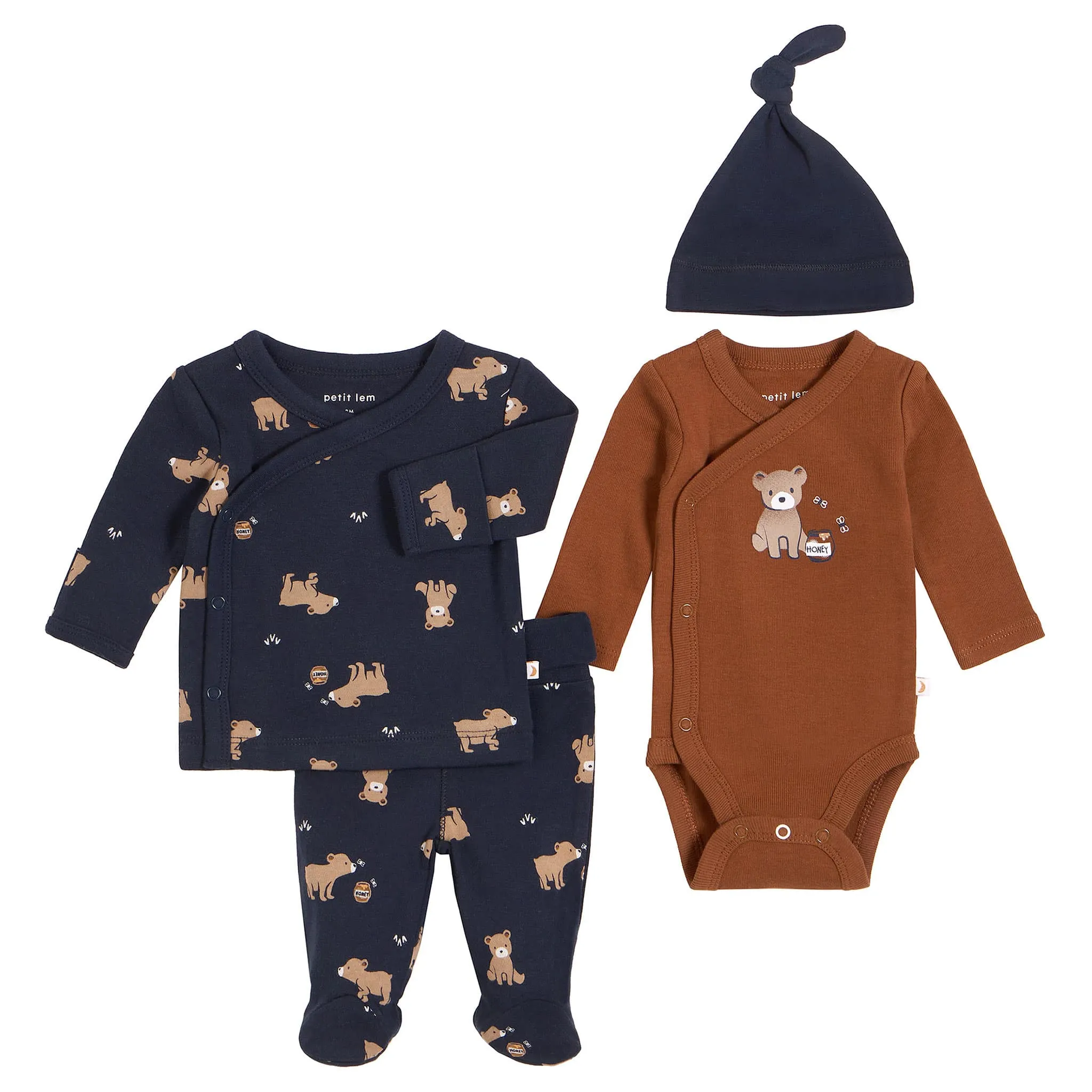Petit Lem Ensemble de 4 Ours Prématuré