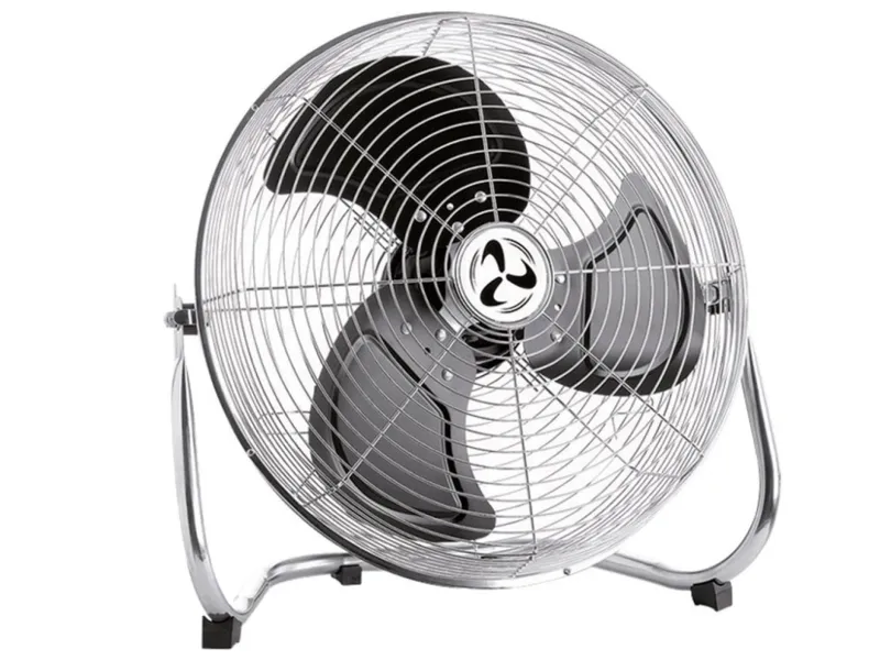 CASAFAN Bodenventilator Speed 50-G CH 120 W (Ø x H) 55 cm x 58 cm Chrom (glänzend) (305008)