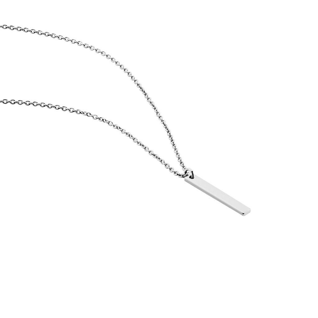 Collier Argent Blanc Fedor