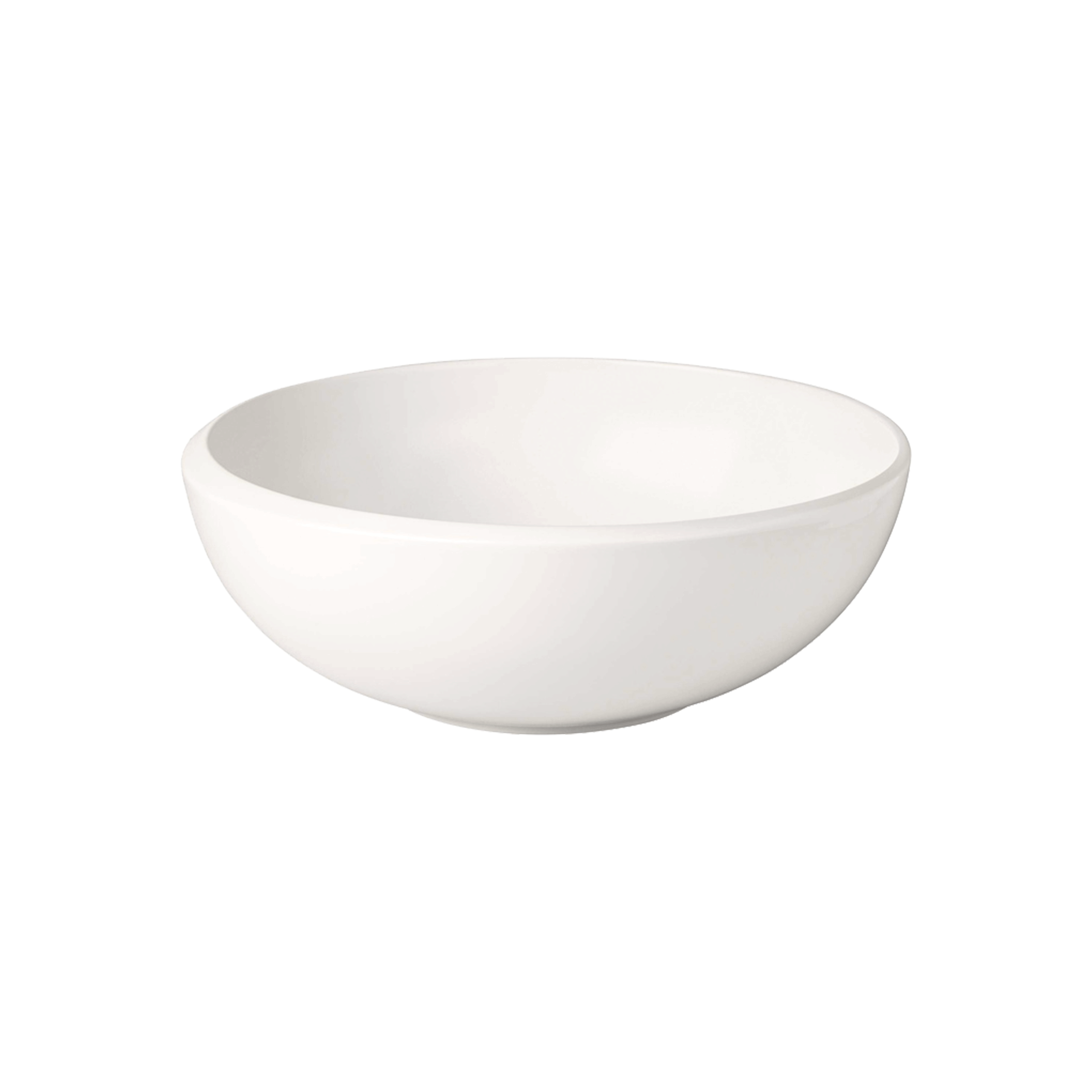 NewMoon Salad serving bowl White, 47.4 oz, Premium Porcelain