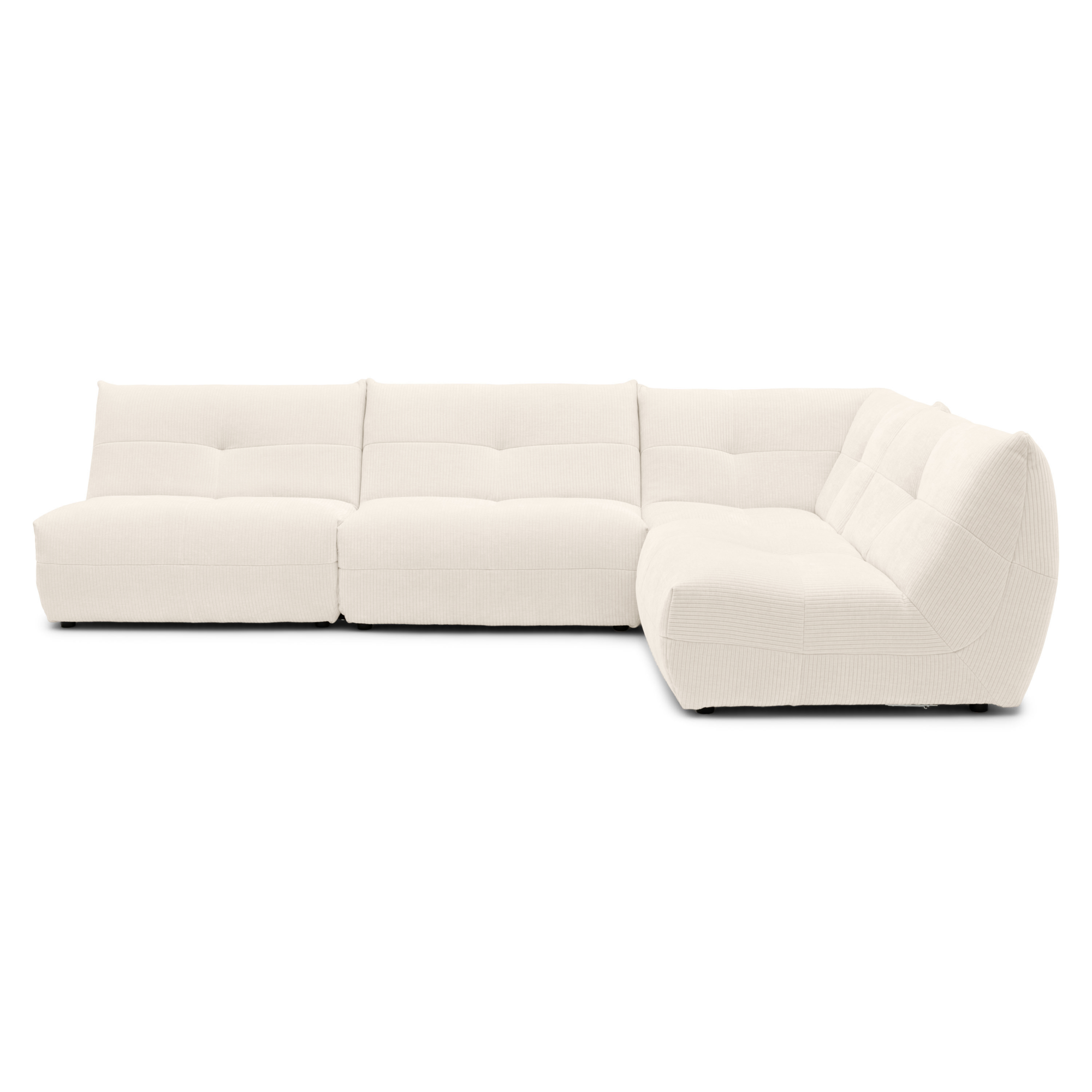 Hoekbank Flynn racer cream