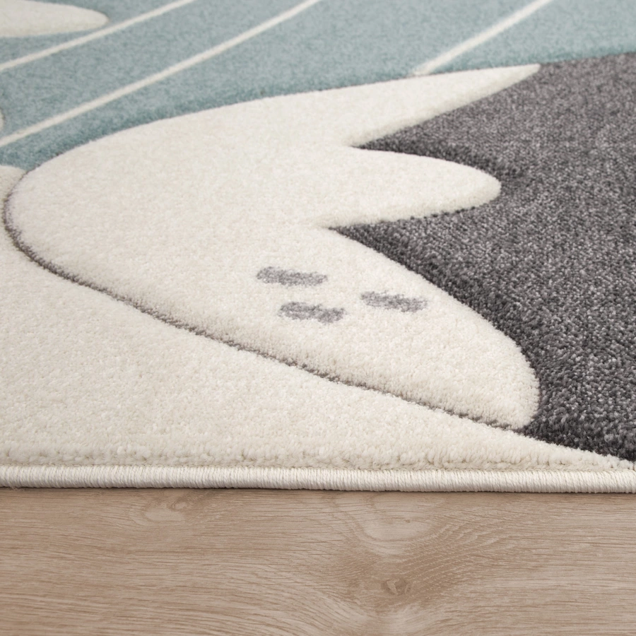 Paco Home Teppich Cream 133 x 133 cm