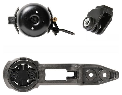 Sonnette avec Support GPS Intégré CloseTheGap HideMyBell Raceday s5 pour Cervélo s5