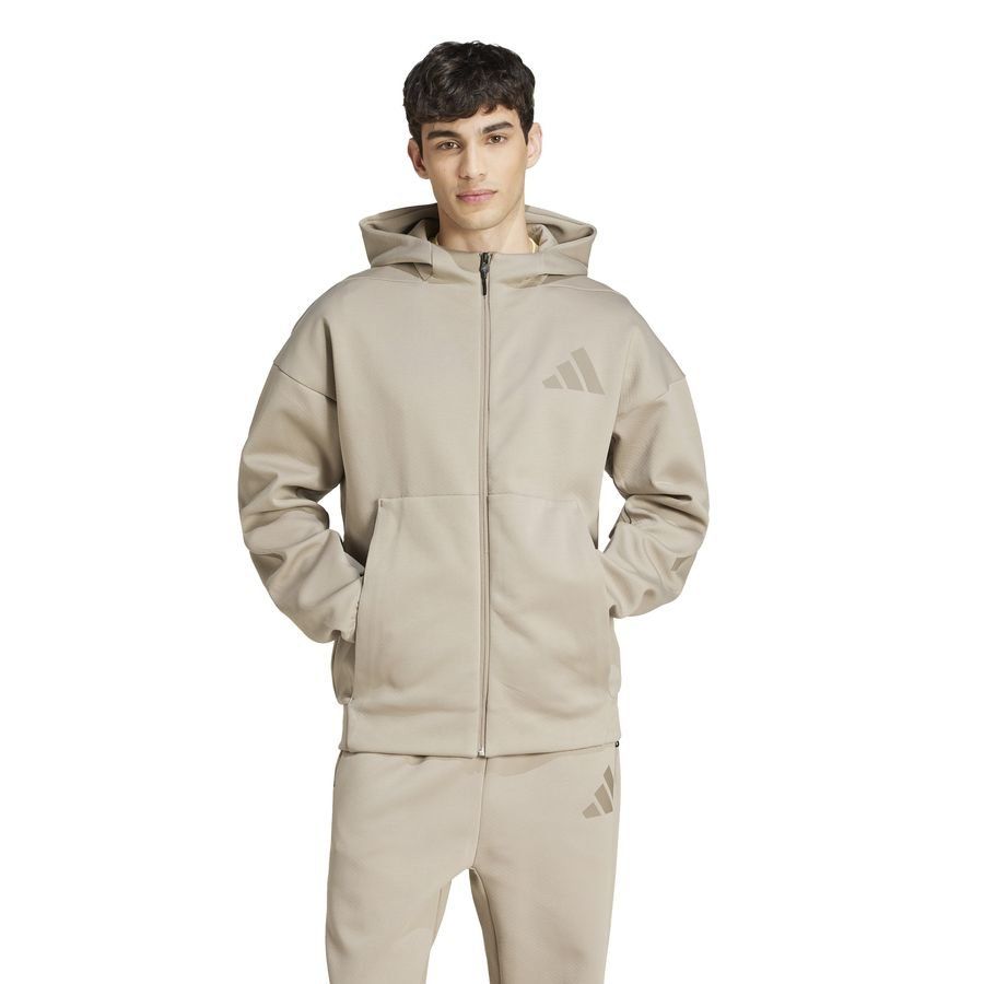 adidas Veste d'Entraînement Z.N.E. Full Zip - Putty Beige