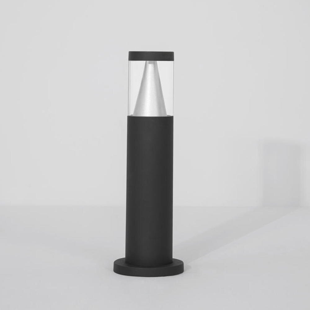 LED-padverlichting Rock in zwart 10W 760lm IP65 420 mm