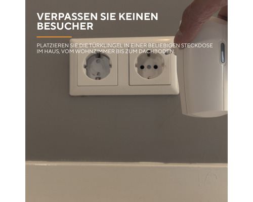 Trust Smart ACDB-8000BC Deurbelset 230V + Zender