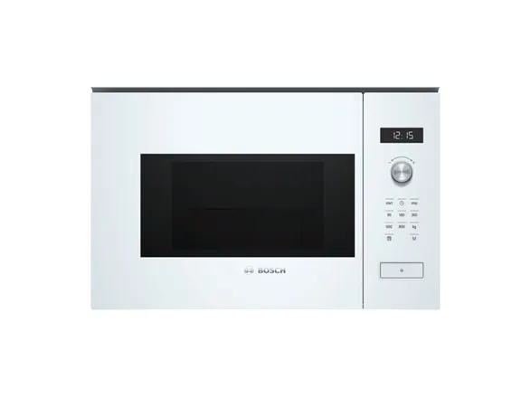 Bosch Serie | 6 BFL524MW0 - Mikrobølgeovn - til indbygning - 20 liter - 800 W - hvid
