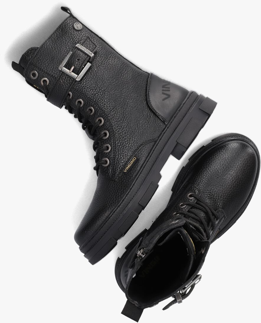 VINGINO zwarte vingino veterboots jennifer hi