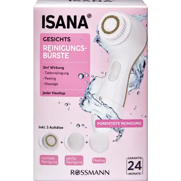 ISANA GESICHTSREINIGUNGSBÜRSTE