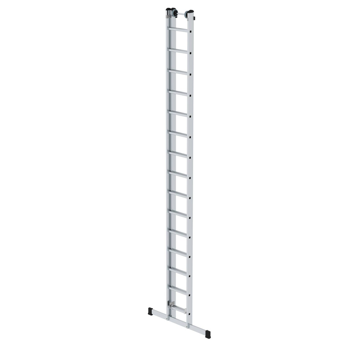 PROREGAL sportschuifladder met standaard dwarsbalk 2 x 15 sporten