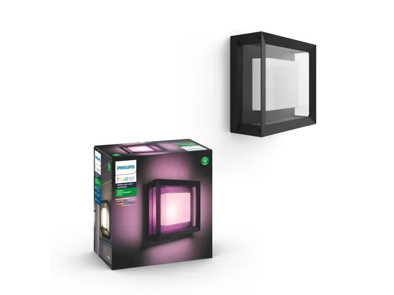 Philips Hue White Color Ambiance Econic Udendørs Væg/lofslampe