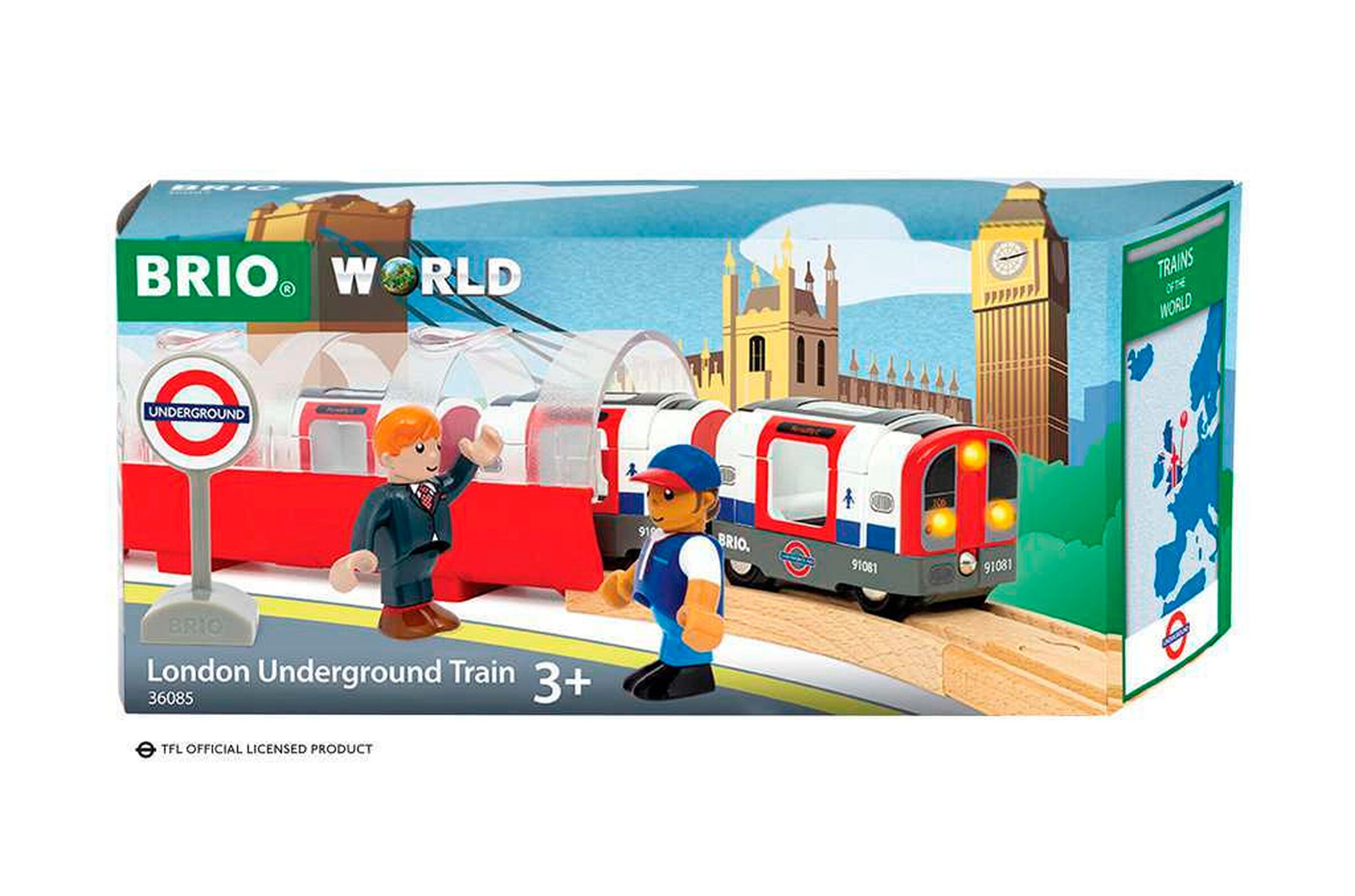 BRIO Londoner U-Bahn mit Licht und Sound