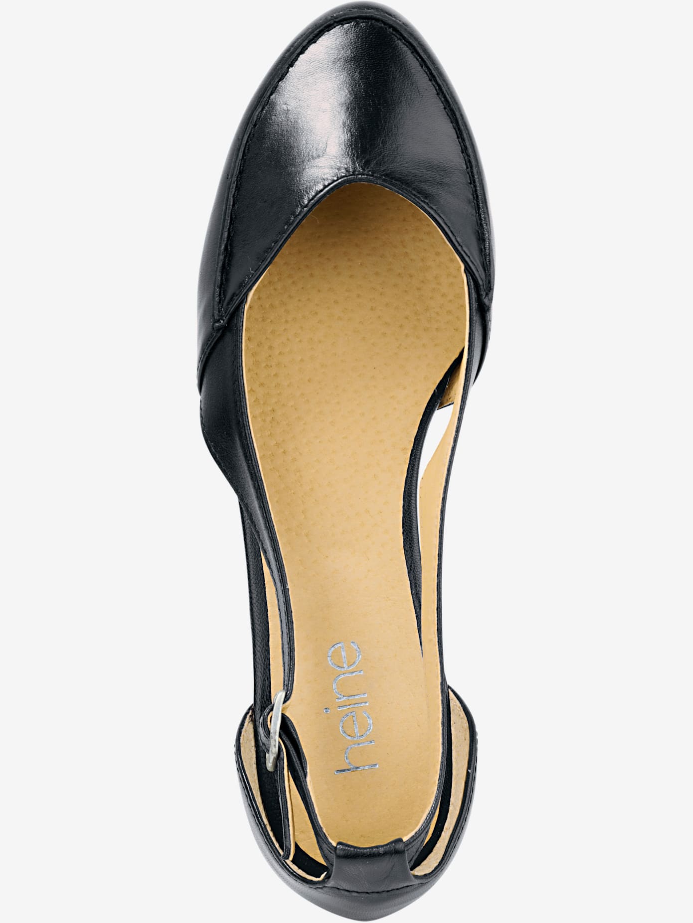 Ballerines cuir nappa chèvre doux