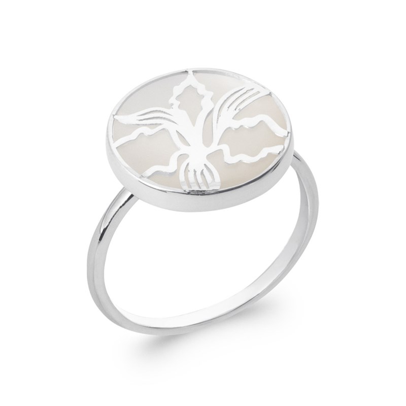 Bague Femme - Argent 925 - Nacre