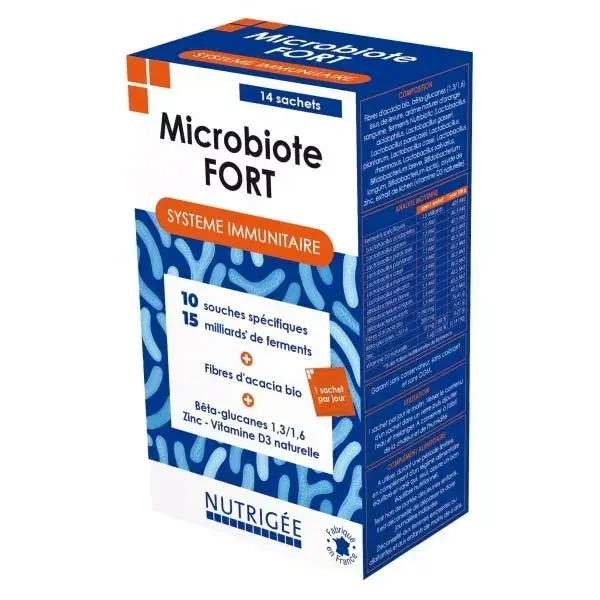 Nutrigée Microbiota Strength Sistema Imunológico 14 sachês