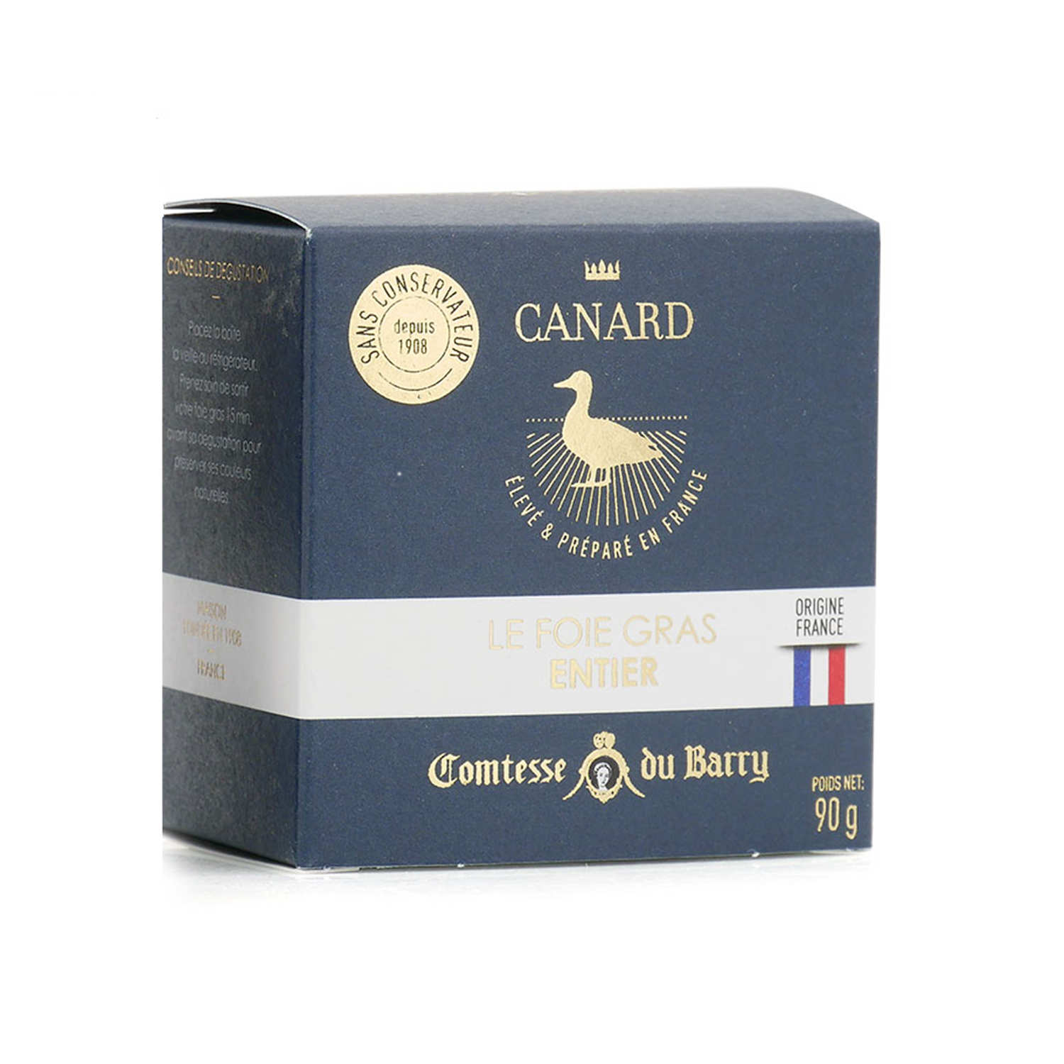 Foie gras entier de canard