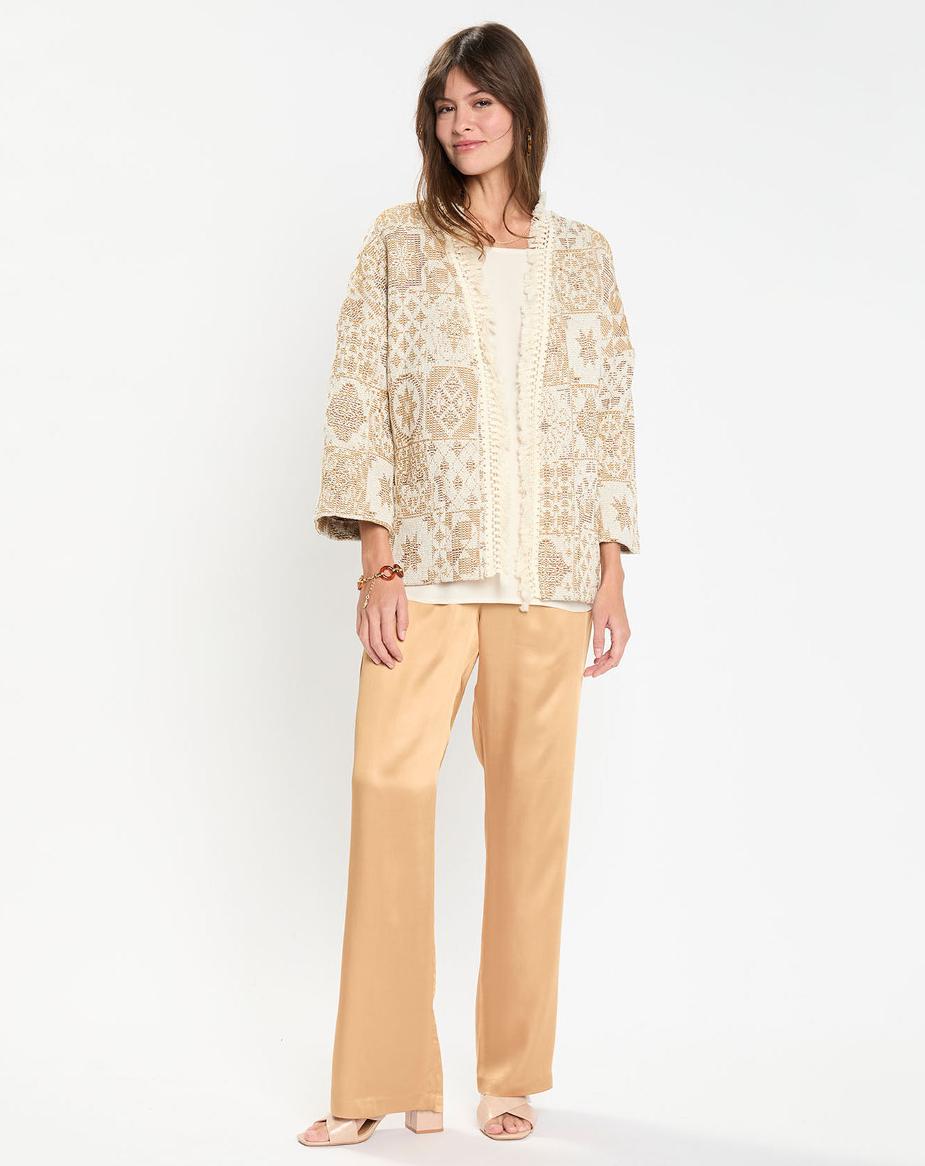 Lauren Vidal Veste Store beige