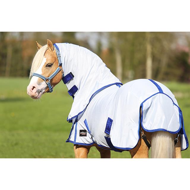 Vliegendeken Epplejeck Junior Full Neck Lichtblauw-blauw