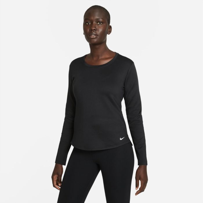 Nike Dame Trøjer Therma-FIT STD One Long Sleeve Top Sort