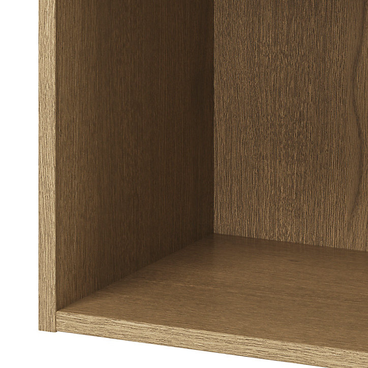 Caisson haut de cuisine ouvert GoodHome Caraway Chêne clair H. 36 cm x l. 50 cm