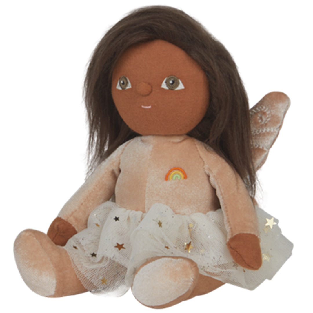 olli ella lappenpop dinky dinkum doll - fairy faye pearl - 22 cm