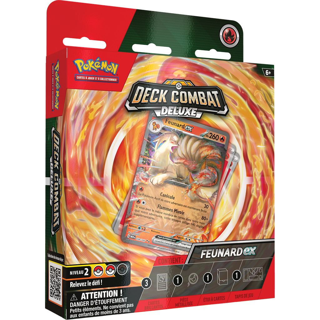 Pokémon : Deck Combat Deluxe Feunard‑ex