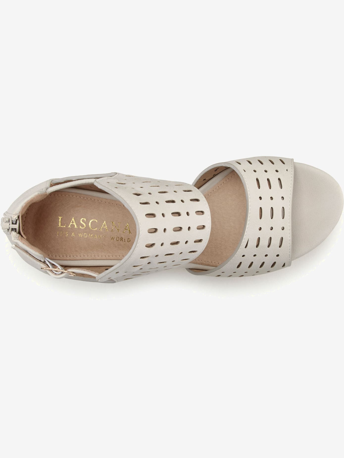 Sandales à brides petites découpes tendance