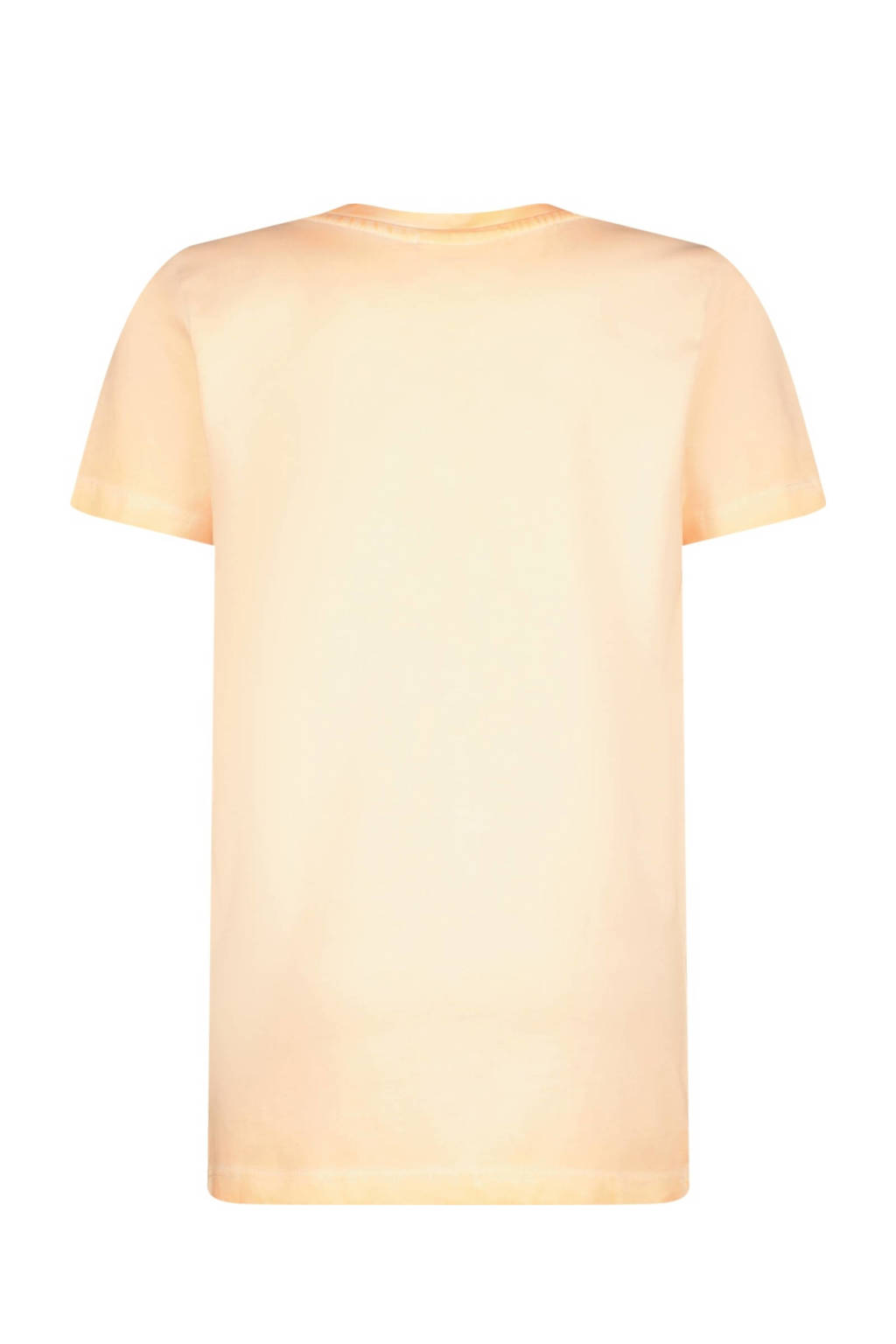 Vingino T-shirt met tekst licht oranje