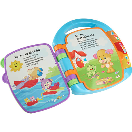 Fisher-Price® Laugh & Learn® bog med børnerim