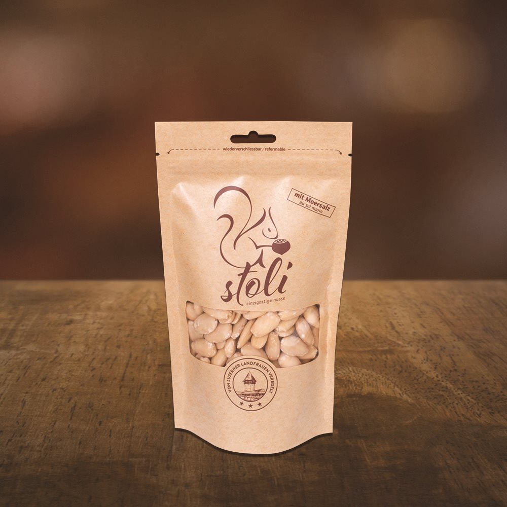 STOLI Mandeln mit Meersalz Btl 225 g
