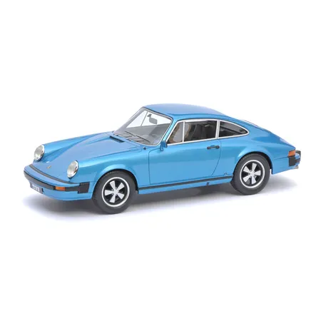 Schuco 450029700 - Porsche 911 Coupé blau 1:18