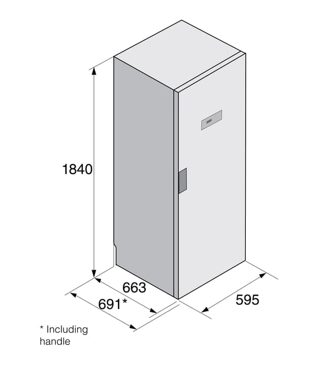 Asko tørreskab DC7784HPW