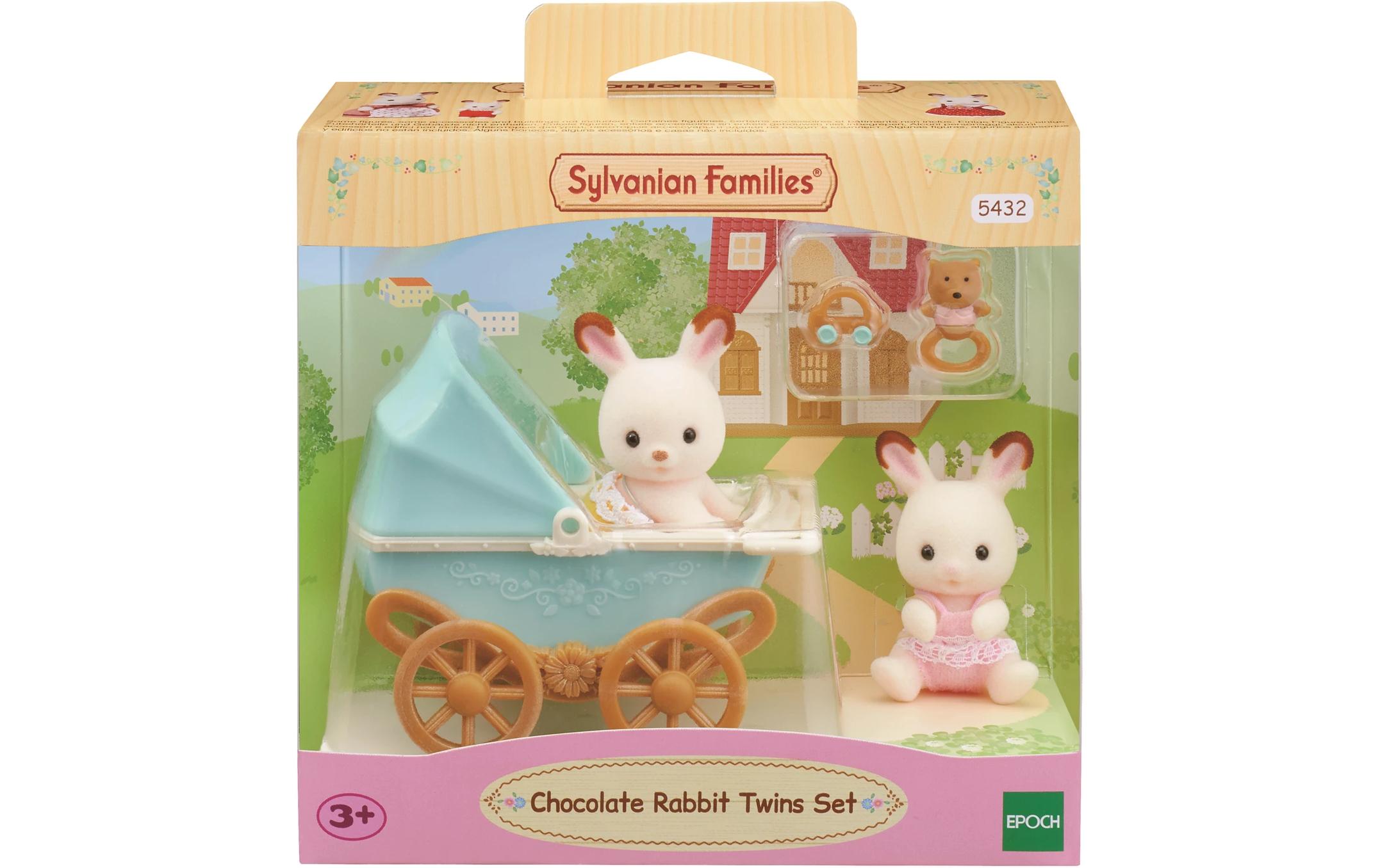 Sylvanian Families Schokoladenhasen ZwillingssetSpiel-Set mit Figuren