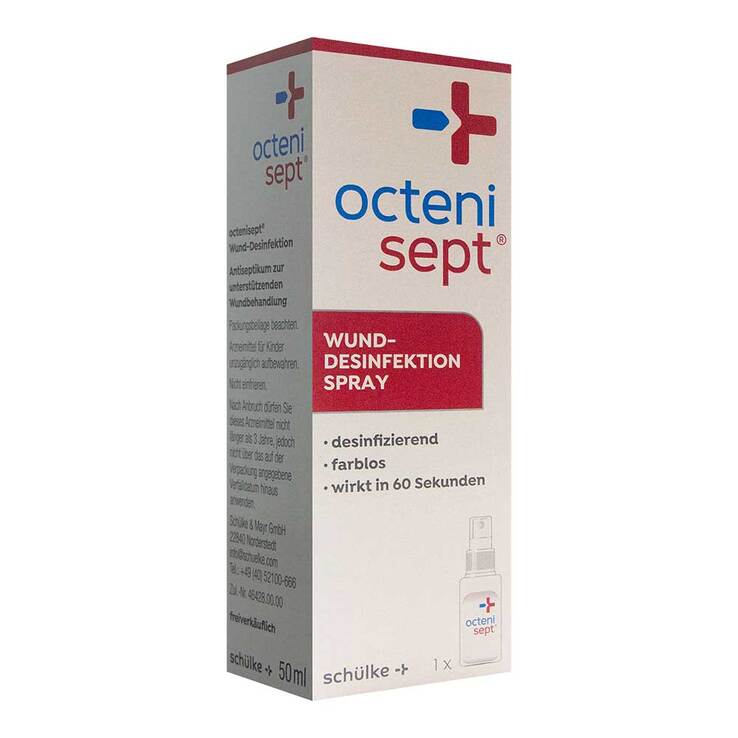 Octenisept Wund-Desinfektion Spray mit Sprühpumpe, 50 ml
